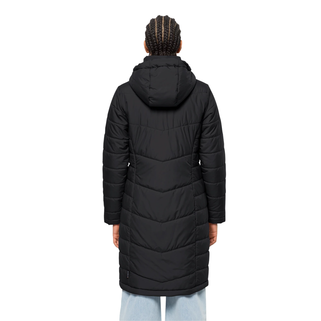 Напівпальто жіноче Jack Wolfskin NORTH YORK COAT W 1205501_6000 Чорний