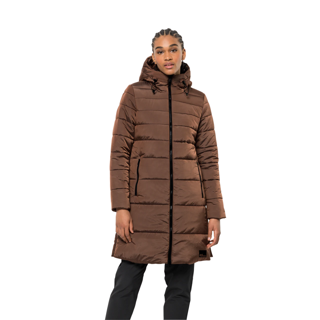 Напівпальто жіноче Jack Wolfskin EISBACH COAT W 1206981_5141 Коричневий