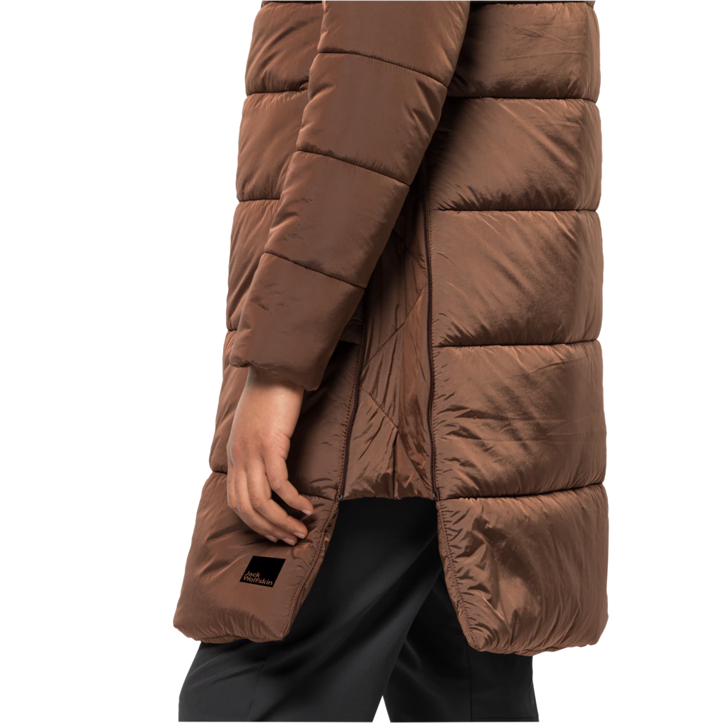 Напівпальто жіноче Jack Wolfskin EISBACH COAT W 1206981_5141 Коричневий