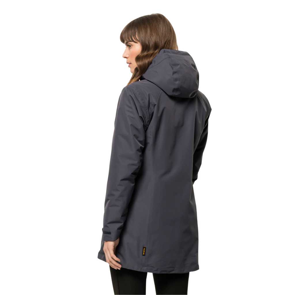 Напівпальто жіноче Jack Wolfskin HEIDELSTEIN INS JKT W 1115681_1388 Графітовий