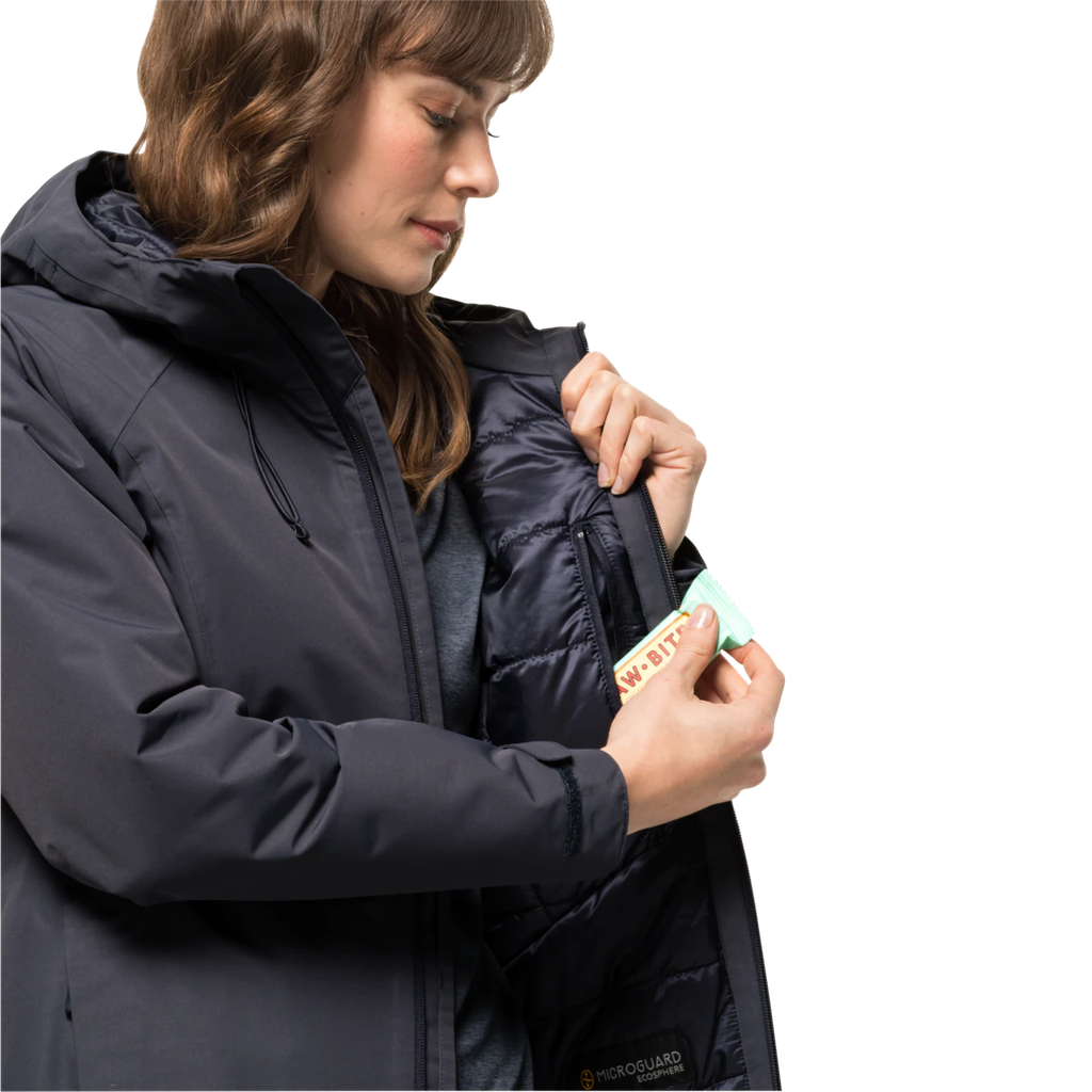 Напівпальто жіноче Jack Wolfskin HEIDELSTEIN INS JKT W 1115681_1388 Графітовий