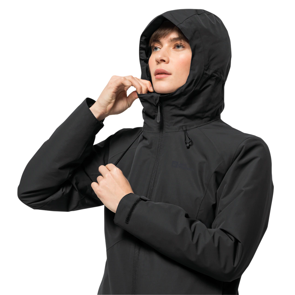 Напівпальто жіноче Jack Wolfskin HEIDELSTEIN INS JKT W 1115681_6000 Чорний