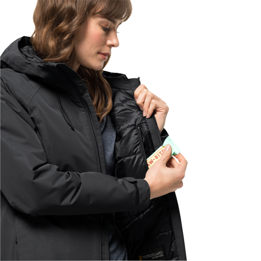 Напівпальто жіноче Jack Wolfskin HEIDELSTEIN INS JKT W 1115681_6000 Чорний