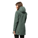 Напівпальто жіноче Jack Wolfskin HEIDELSTEIN INS JKT W 1115681_4311 Сіро-зелений
