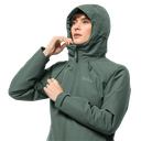 Напівпальто жіноче Jack Wolfskin HEIDELSTEIN INS JKT W 1115681_4311 Сіро-зелений