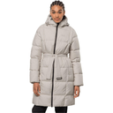 Напівпальто жіноче пухове Jack Wolfskin FROZEN LAKE COAT W 1206131_5062 Світло-сірий