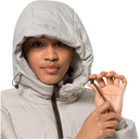 Напівпальто жіноче пухове Jack Wolfskin FROZEN LAKE COAT W 1206131_5062 Світло-сірий