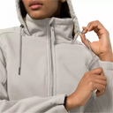 Напівпальто жіноче Jack Wolfskin WINDY VALLEY COAT W 1306711_5062 Світло-сірий