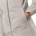 Напівпальто жіноче Jack Wolfskin WINDY VALLEY COAT W 1306711_5062 Світло-сірий
