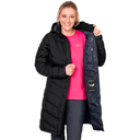Напівпальто жіноче пухове Jack Wolfskin SELENIUM COAT 1202081_6000 Чорний