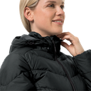 Напівпальто жіноче пухове Jack Wolfskin SELENIUM COAT 1202081_6000 Чорний