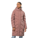 Напівпальто жіноче пухове Jack Wolfskin MARIENPLATZ COAT W 1206971_3068 Сіро-рожевий