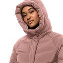 Напівпальто жіноче пухове Jack Wolfskin MARIENPLATZ COAT W 1206971_3068 Сіро-рожевий