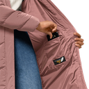 Напівпальто жіноче пухове Jack Wolfskin MARIENPLATZ COAT W 1206971_3068 Сіро-рожевий