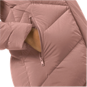 Напівпальто жіноче пухове Jack Wolfskin MARIENPLATZ COAT W 1206971_3068 Сіро-рожевий