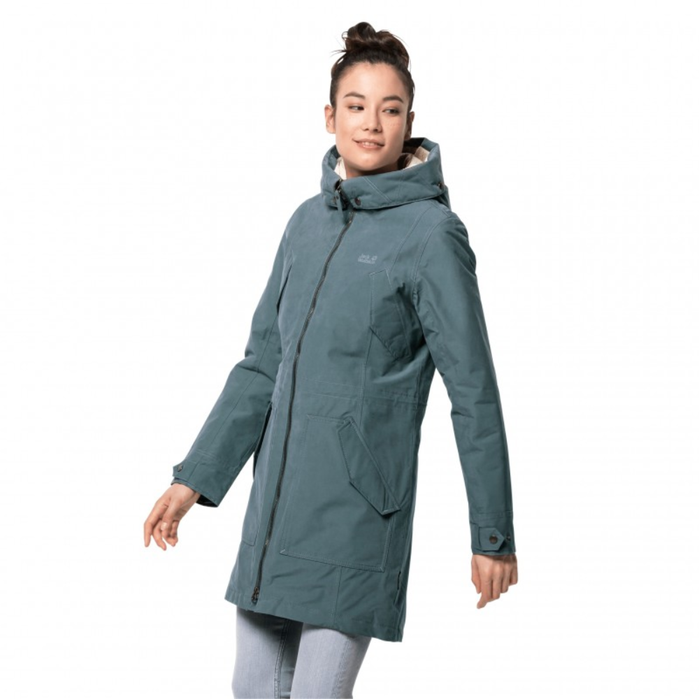 Напівпальто жіноче Jack Wolfskin ROCKY POINT PARKA 1109372-1159