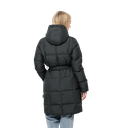 Напівпальто жіноче пухове Jack Wolfskin FROZEN LAKE COAT W 1206131_6000 Чорний