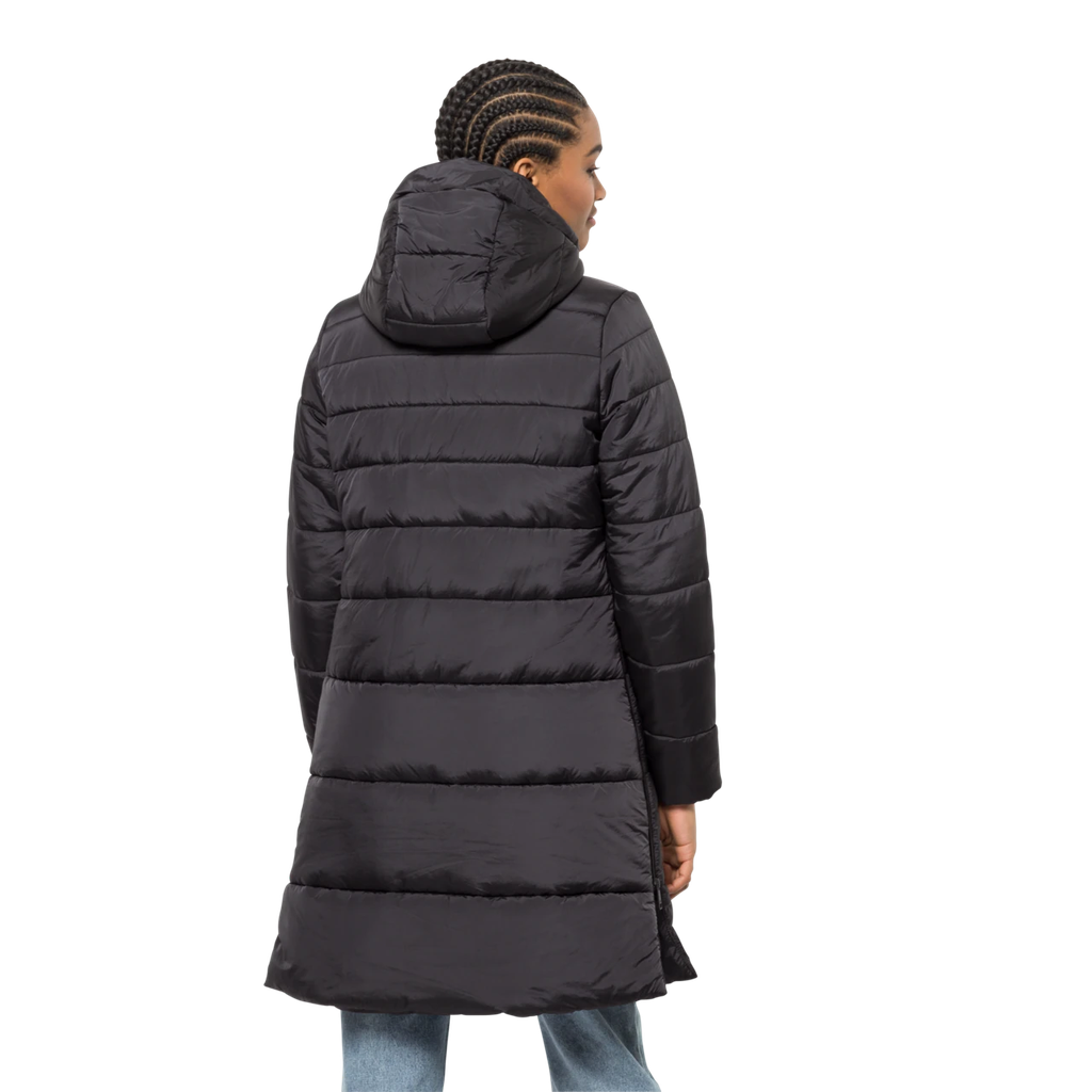Напівпальто жіноче Jack Wolfskin EISBACH COAT W 1206981_6350 Темно-сірий