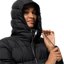 Напівпальто жіноче пухове Jack Wolfskin FROZEN PALACE COAT W 1204132_6000 Чорний
