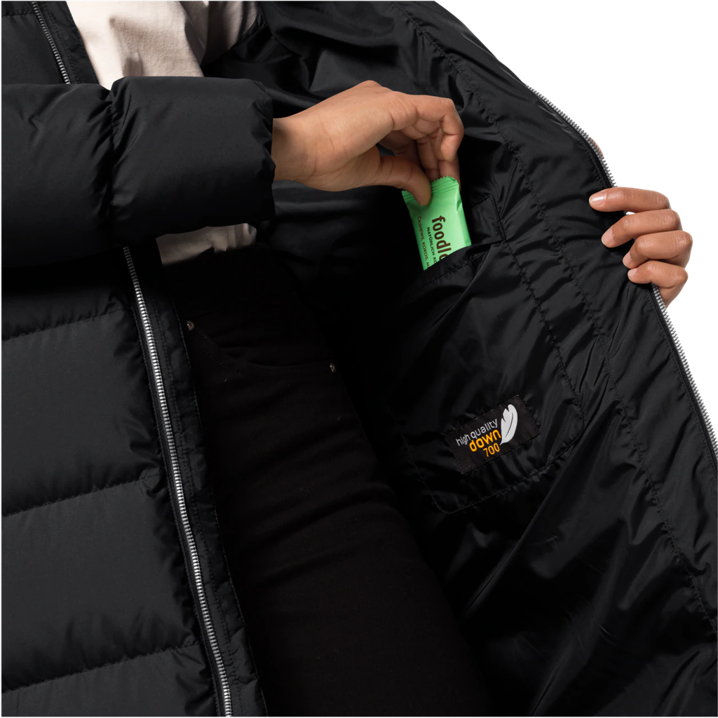Напівпальто жіноче пухове Jack Wolfskin FROZEN PALACE COAT W 1204132_6000 Чорний