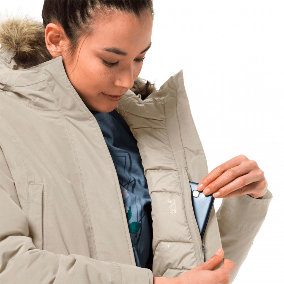 Парку жіноча Jack Wolfskin WILDWOOD PARKA W 1113041-6260
