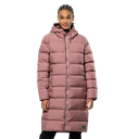 Напівпальто жіноче пухове Jack Wolfskin FROZEN PALACE COAT W 1204132_3068 Сіро-рожевий