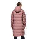 Напівпальто жіноче пухове Jack Wolfskin FROZEN PALACE COAT W 1204132_3068 Сіро-рожевий