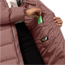 Напівпальто жіноче пухове Jack Wolfskin FROZEN PALACE COAT W 1204132_3068 Сіро-рожевий