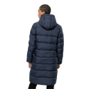 Напівпальто жіноче пухове Jack Wolfskin FROZEN PALACE COAT W 1204132_1010 Темно-синій