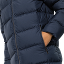 Напівпальто жіноче пухове Jack Wolfskin FROZEN PALACE COAT W 1204132_1010 Темно-синій