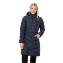 Напівпальто жіноче пухове Jack Wolfskin SELENIUM COAT 1202081_1010 Темно-синій