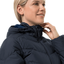 Напівпальто жіноче пухове Jack Wolfskin SELENIUM COAT 1202081_1010 Темно-синій