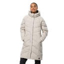 Напівпальто жіноче пухове Jack Wolfskin MARIENPLATZ COAT W 1206971_5062 Світло-сірий