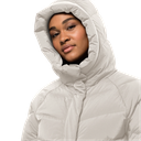 Напівпальто жіноче пухове Jack Wolfskin MARIENPLATZ COAT W 1206971_5062 Світло-сірий