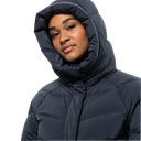 Напівпальто жіноче пухове Jack Wolfskin MARIENPLATZ COAT W 1206971_1010 Темно-синій
