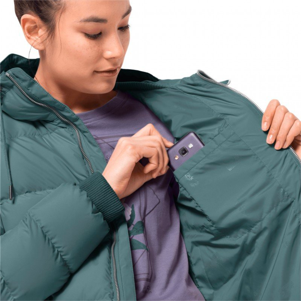 Пуховик жіночий Jack Wolfskin CRYSTAL PALACE JACKET W 1204911-1159