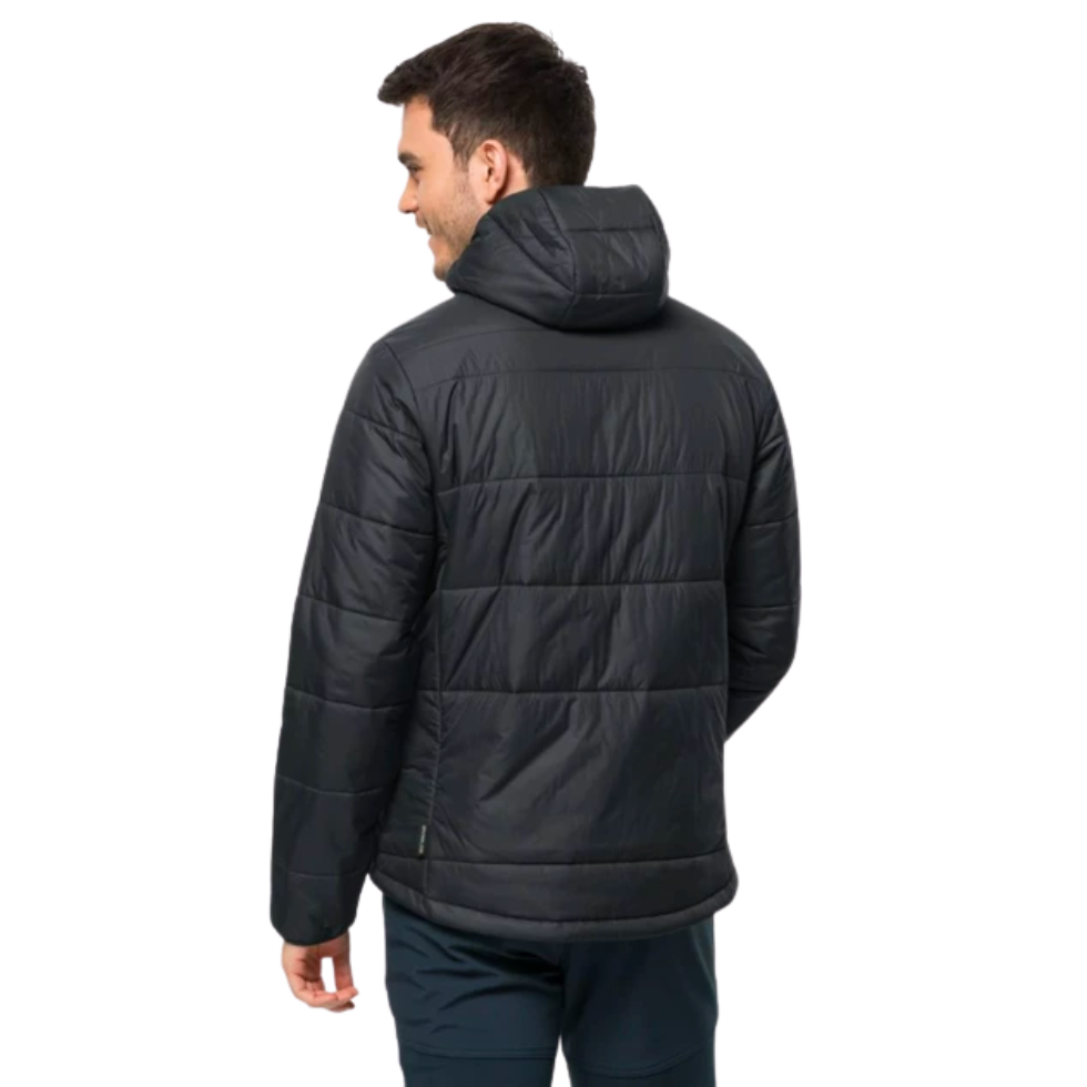 Пуховик чоловічий cинтетичний Jack Wolfskin BERGLAND INS HOODY M 1206881_6350 Темно-сірий