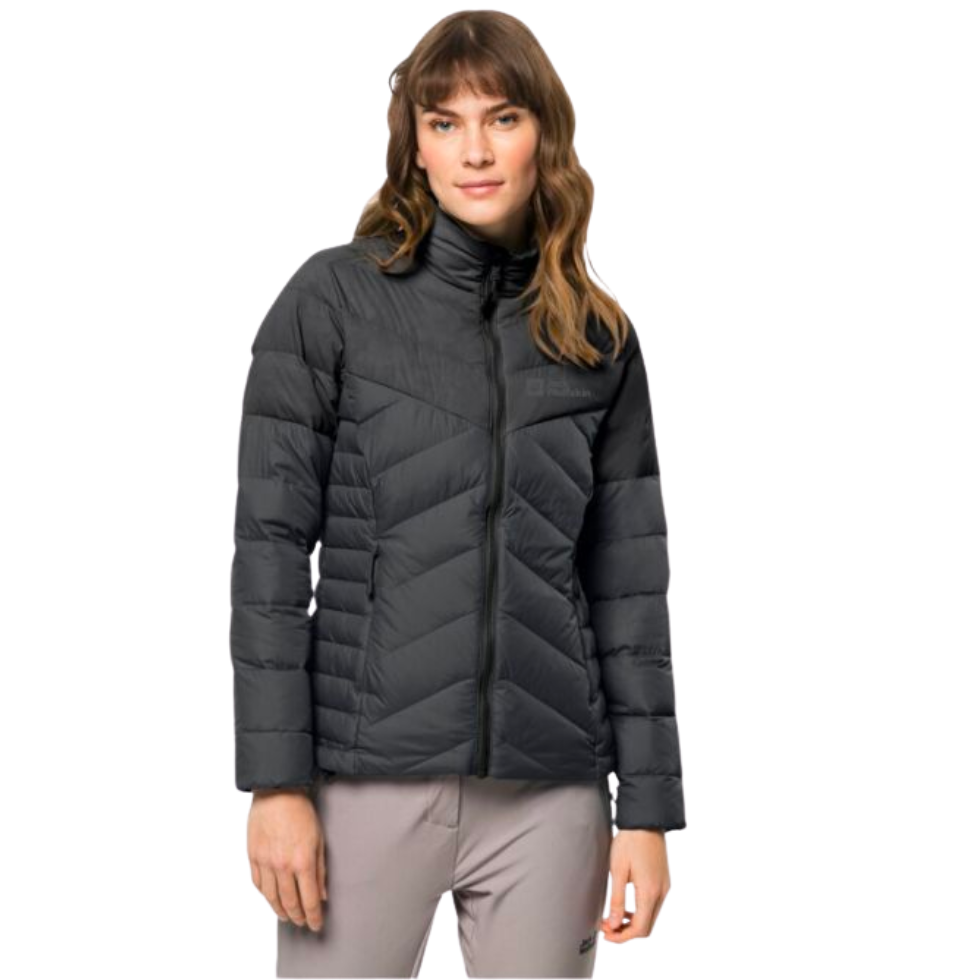 Пуховик жіночий прошитий Jack Wolfskin TUNDRA DOWN JKT W 1206652_6000 Чорний