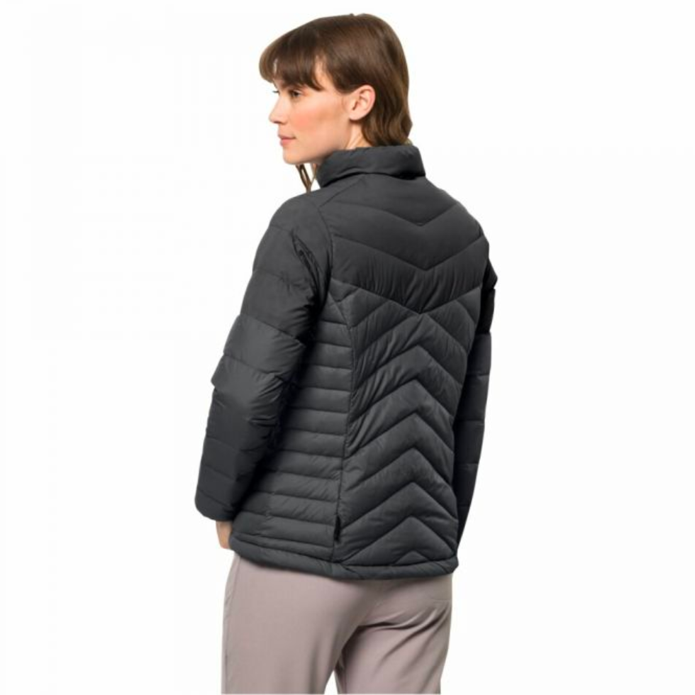 Пуховик жіночий прошитий Jack Wolfskin TUNDRA DOWN JKT W 1206652_6000 Чорний