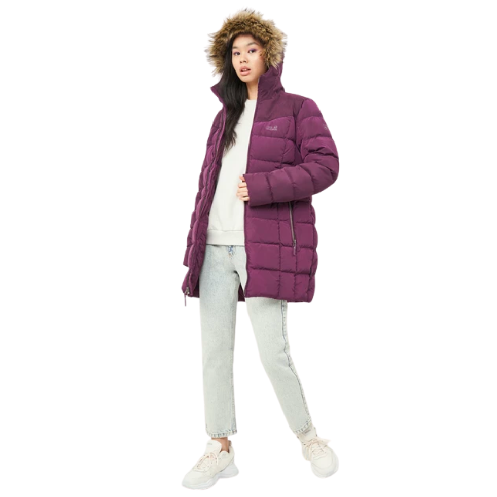 Пуховик жіночий Jack Wolfskin BAFFIN ISLAND COAT 1203332-1600