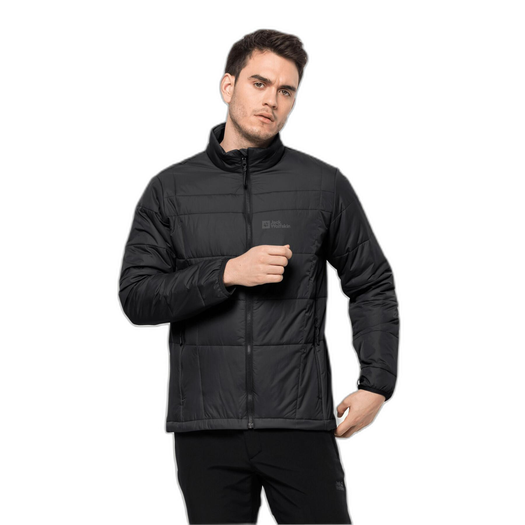 Пуховик чоловічий cинтетичний Jack Wolfskin BERGLAND INS JKT M 1206891_6000 Чорний