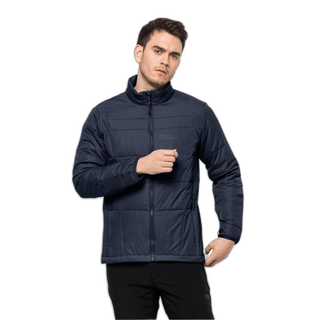 Пуховик чоловічий cинтетичний Jack Wolfskin BERGLAND INS JKT M 1206891_1010 Темно-синій