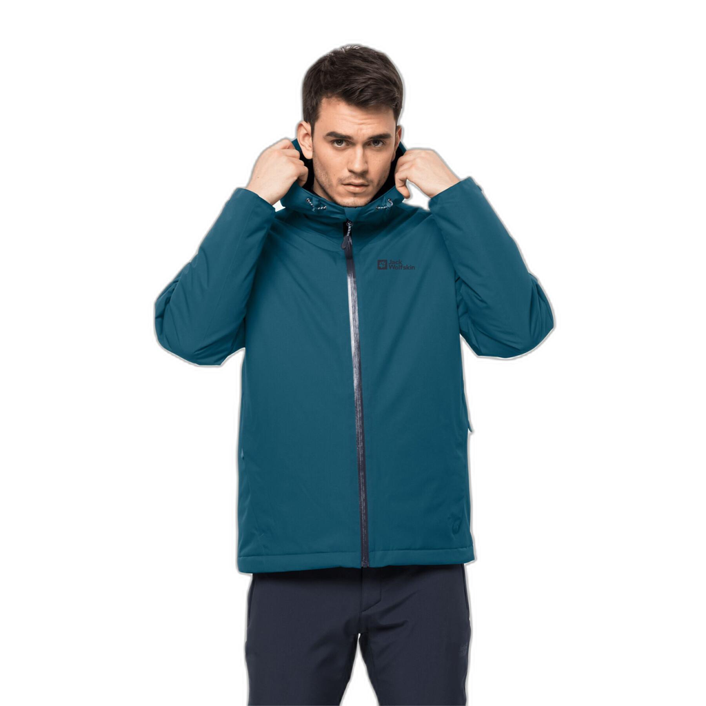 Пуховик чоловічий cинтетичний Jack Wolfskin WISPER INS JKT M 1111723_4133 Темно-синій