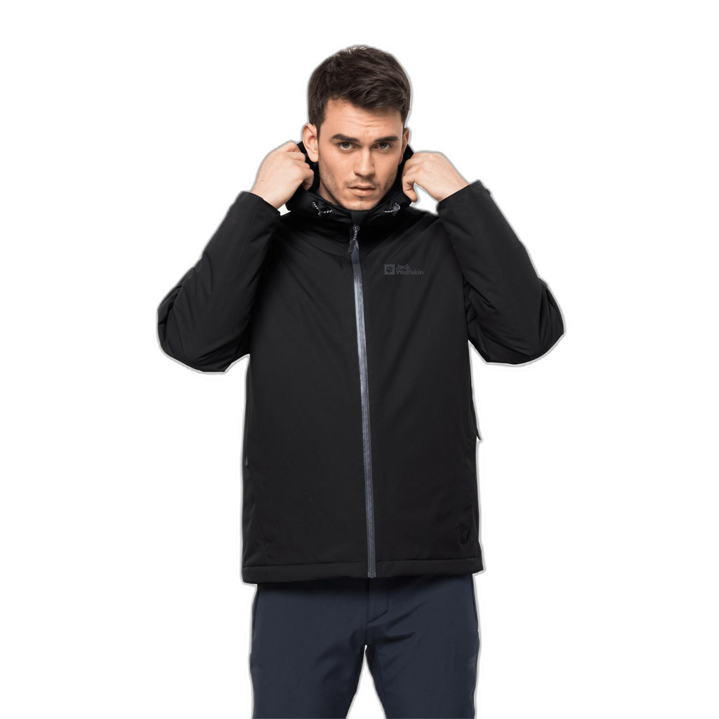 Пуховик чоловічий cинтетичний Jack Wolfskin WISPER INS JKT M 1111723_6000 Чорний