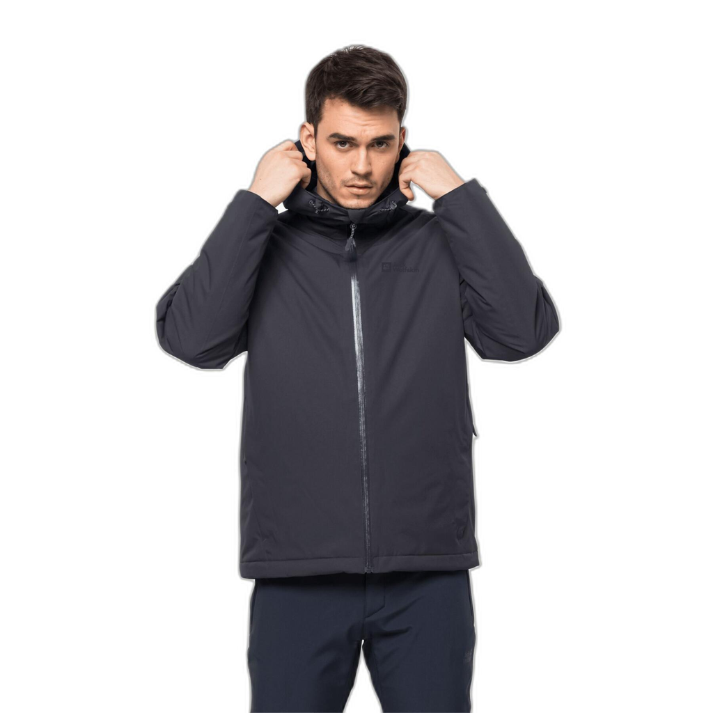 Пуховик чоловічий cинтетичний Jack Wolfskin WISPER INS JKT M 1111723_6230 Темно-сірий