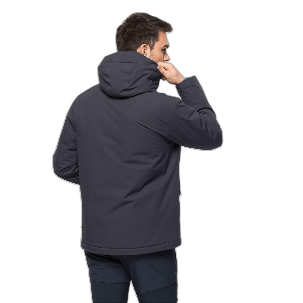 Пуховик чоловічий cинтетичний Jack Wolfskin WISPER INS JKT M 1111723_6230 Темно-сірий