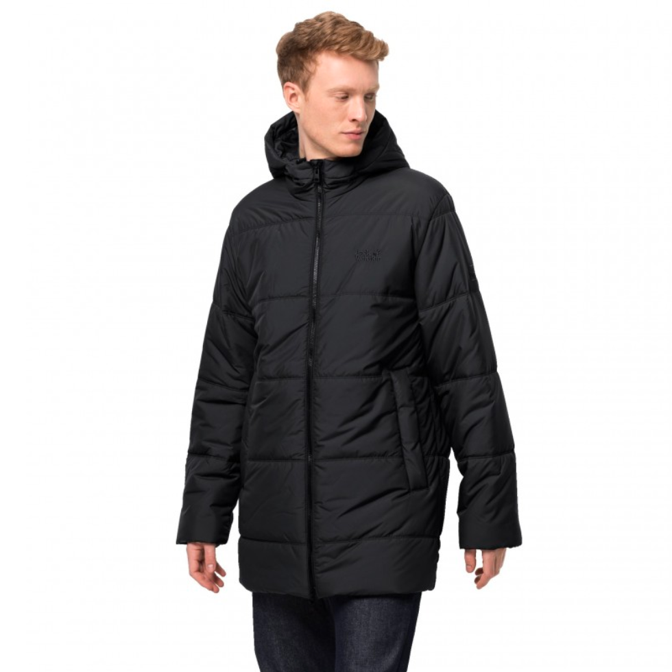 Пуховик чоловічий cинтетичний Jack Wolfskin NORTH YORK JACKET M 1206381_6000 Чорний