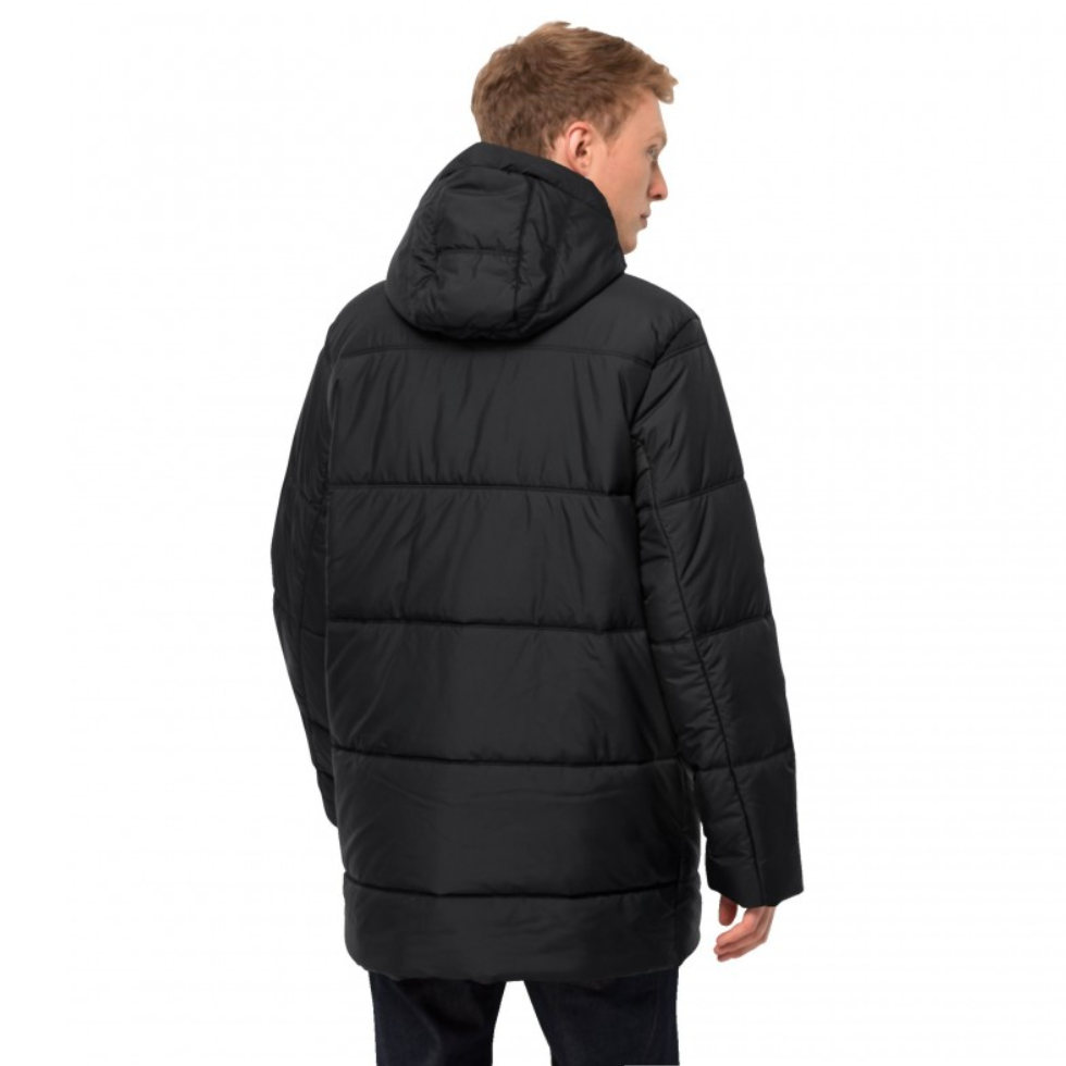 Пуховик чоловічий cинтетичний Jack Wolfskin NORTH YORK JACKET M 1206381_6000 Чорний