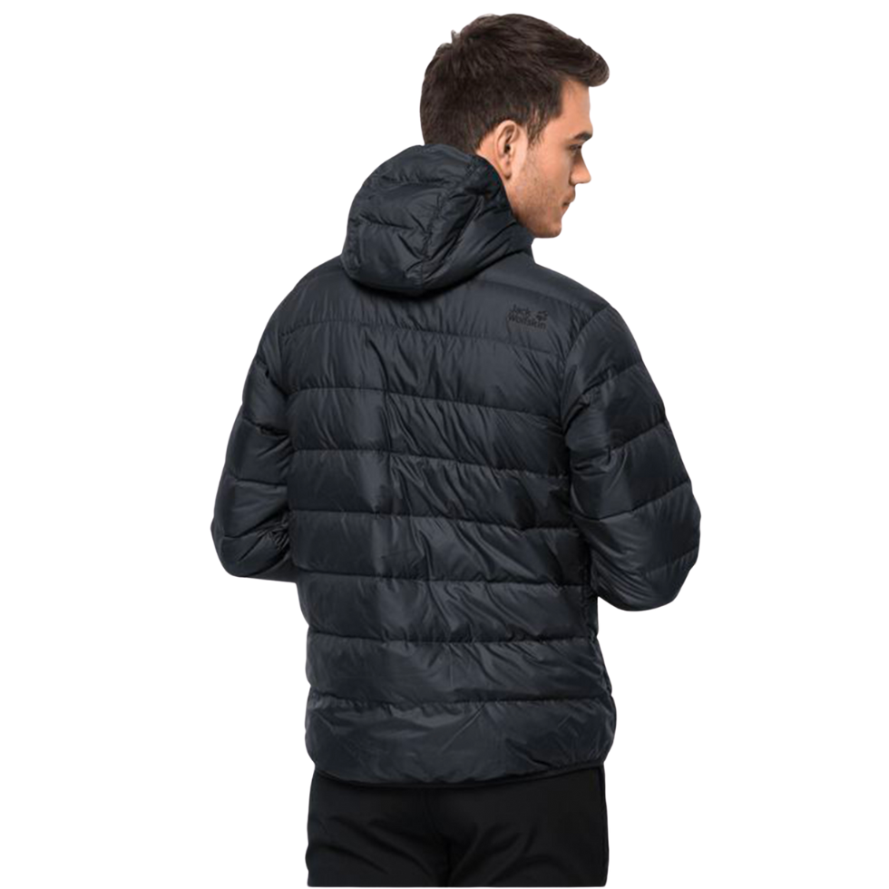 Пуховик чоловічий cинтетичний прошитий Jack Wolfskin HELIUM MEN 1200573_6352 Темно-сірий