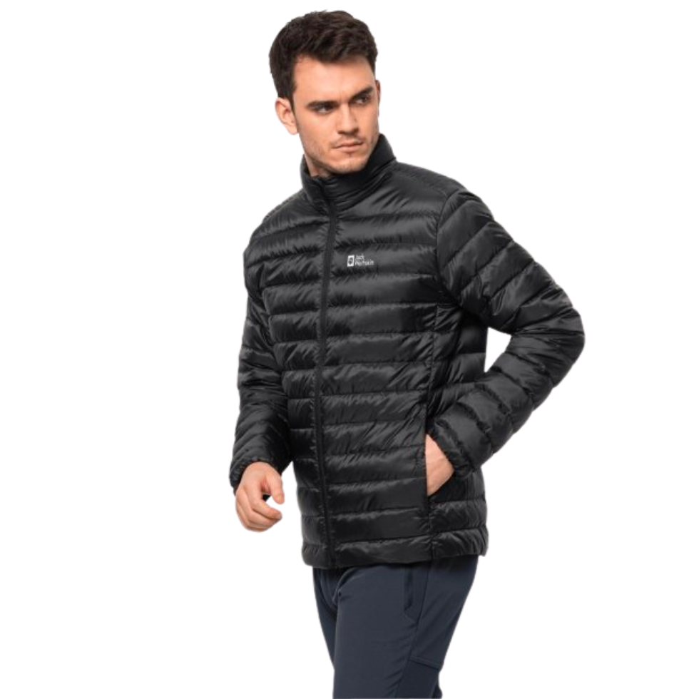 Пуховик чоловічий прошитий Jack Wolfskin PACK &amp; GO DOWN JKT M 1205933_6000 Чорний